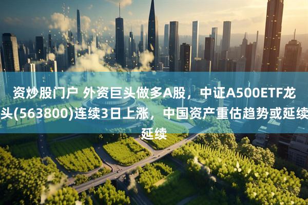 资炒股门户 外资巨头做多A股，中证A500ETF龙头(563800)连续3日上涨，中国资产重估趋势或延续
