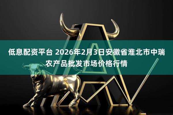 低息配资平台 2026年2月3日安徽省淮北市中瑞农产品批发市场价格行情